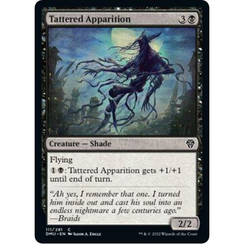 Tattered Apparition FOIL - DMU