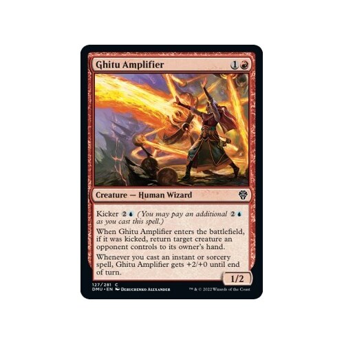Ghitu Amplifier FOIL - DMU