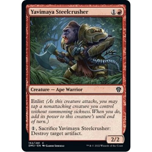 Yavimaya Steelcrusher FOIL - DMU
