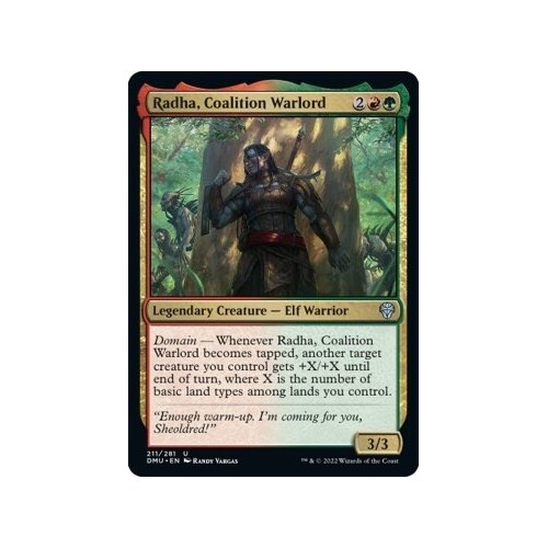 Radha, Coalition Warlord FOIL - DMU
