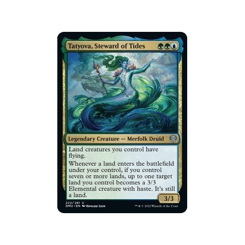 Tatyova, Steward of Tides FOIL - DMU