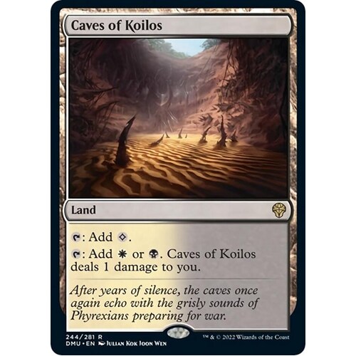 Caves of Koilos FOIL - DMU