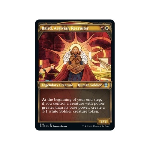 Baird, Argivian Recruiter (Showcase) FOIL - DMU