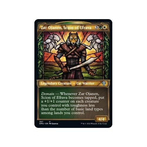 Zar Ojanen, Scion of Efrava (Textured Foil) FOIL - DMU