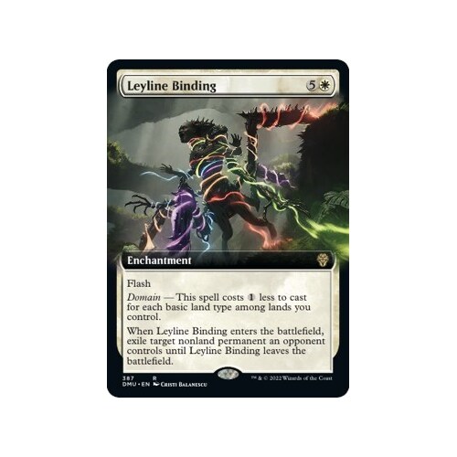 Leyline Binding (Extended Art) FOIL - DMU
