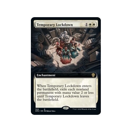 Temporary Lockdown (Extended Art) FOIL - DMU