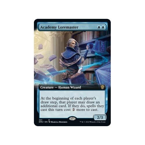 Academy Loremaster (Extended Art) FOIL - DMU