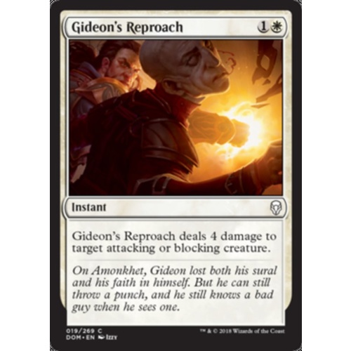 Gideon's Reproach - DOM