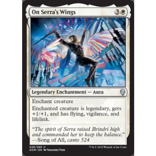On Serra's Wings - DOM