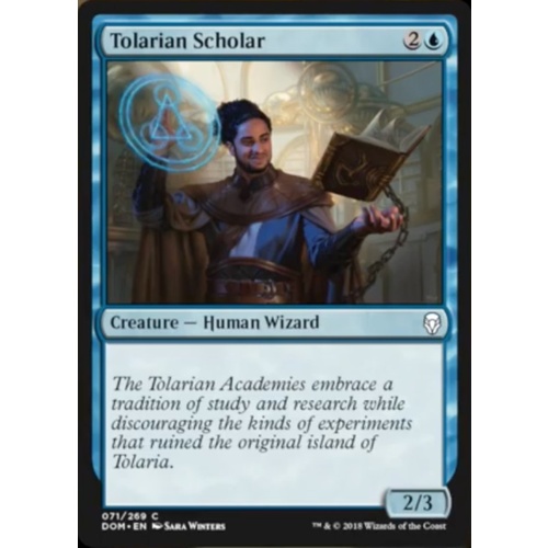 Tolarian Scholar - DOM