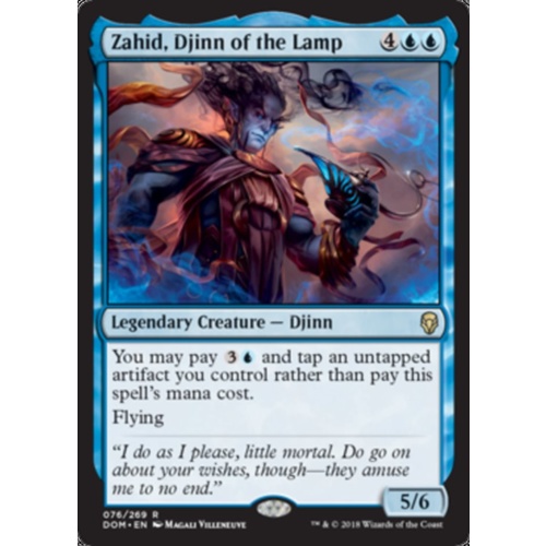 Zahid, Djinn of the Lamp - DOM