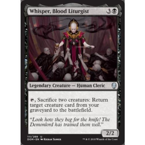 Whisper, Blood Liturgist - DOM