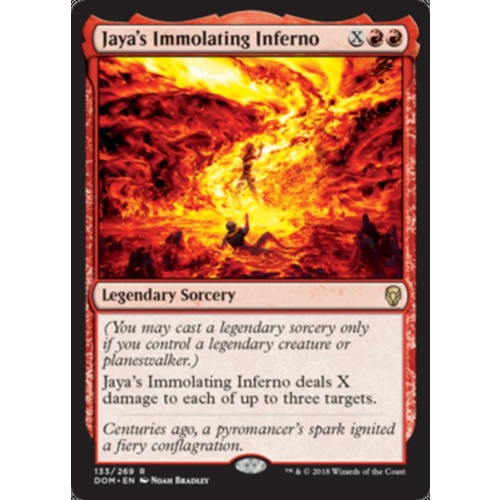 Jaya's Immolating Inferno - DOM