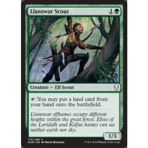 Llanowar Scout - DOM