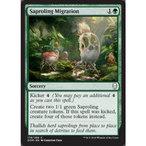 Saproling Migration - DOM
