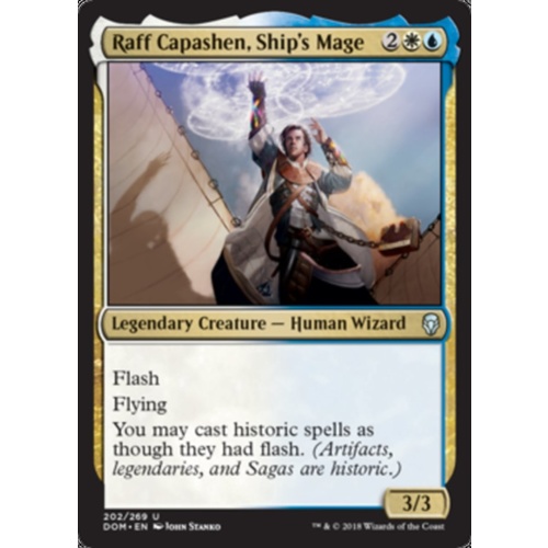 Raff Capashen, Ship's Mage - DOM
