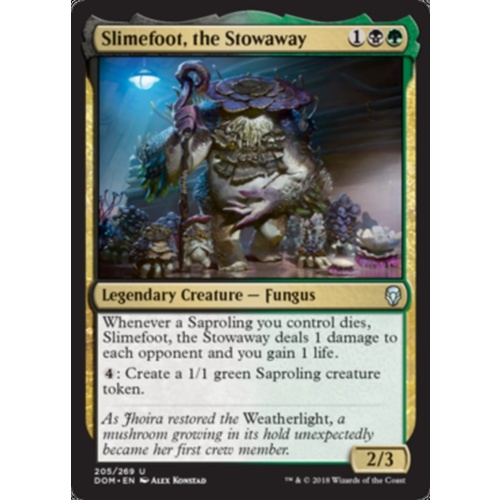 Slimefoot, the Stowaway - DOM