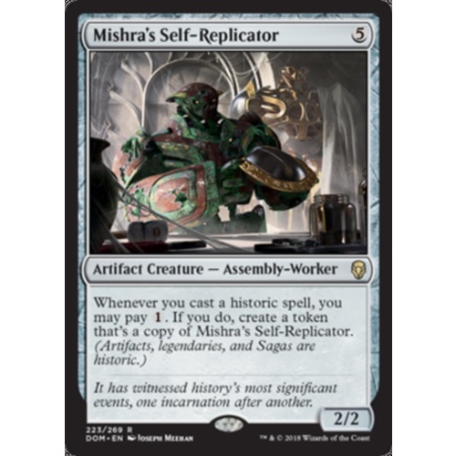 Mishra's Self-Replicator - DOM