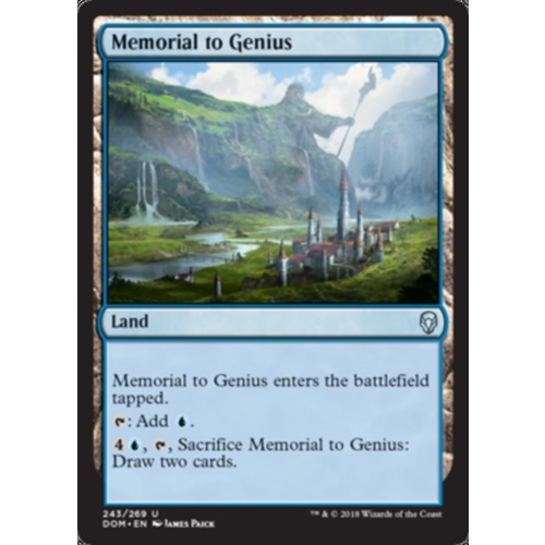 Memorial to Genius - DOM