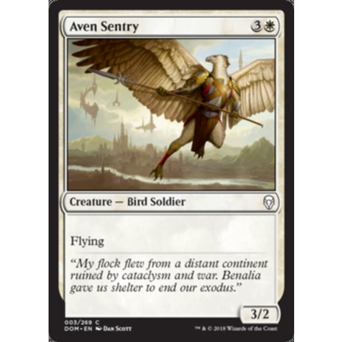 Aven Sentry FOIL - DOM