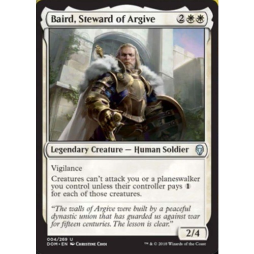 Baird, Steward of Argive FOIL - DOM