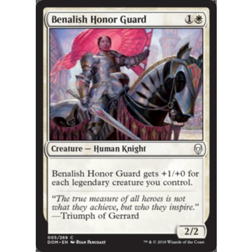Benalish Honor Guard FOIL - DOM