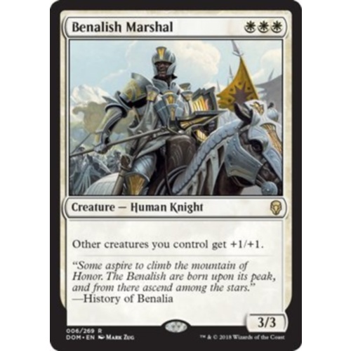 Benalish Marshal FOIL - DOM