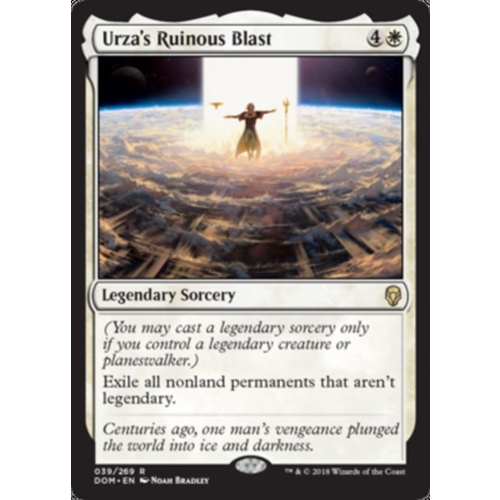 Urza's Ruinous Blast FOIL - DOM