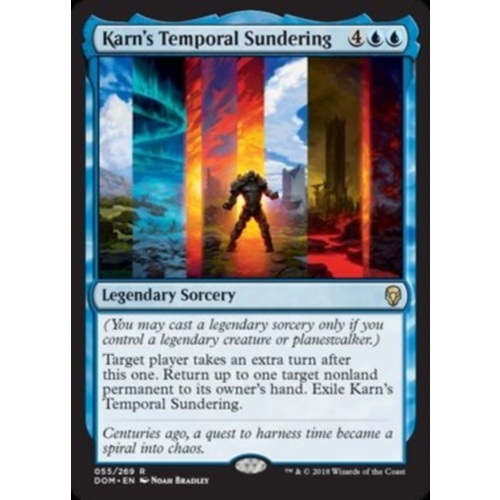 Karn's Temporal Sundering FOIL - DOM