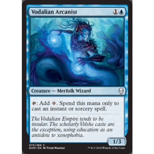 Vodalian Arcanist FOIL - DOM