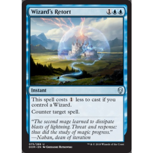 Wizard's Retort FOIL - DOM
