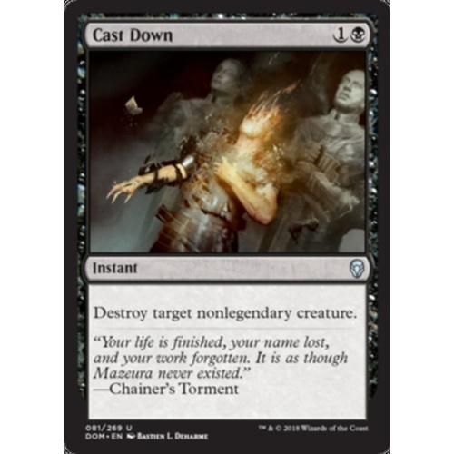 Cast Down FOIL - DOM