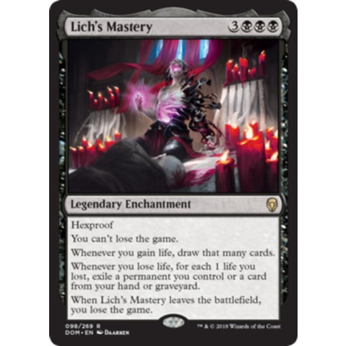 Lich's Mastery FOIL - DOM