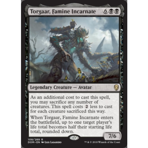 Torgaar, Famine Incarnate FOIL - DOM