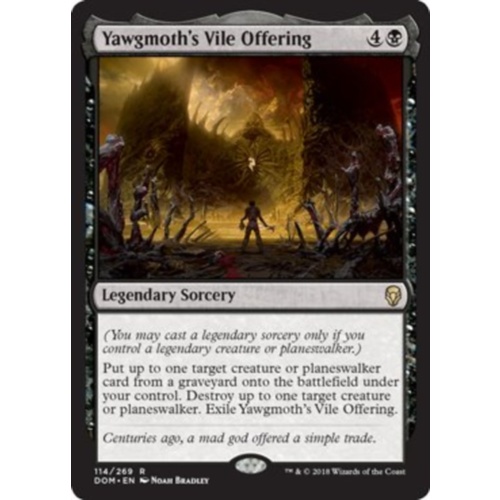 Yawgmoth's Vile Offering FOIL - DOM