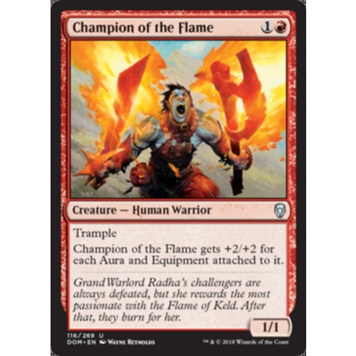 Champion of the Flame FOIL - DOM