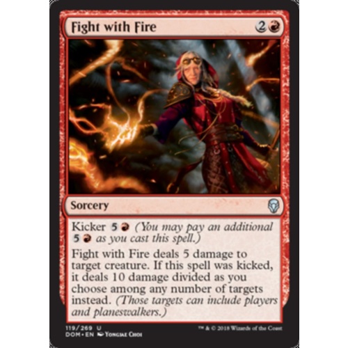 Fight with Fire FOIL - DOM