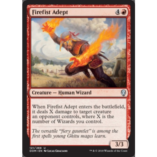 Firefist Adept FOIL - DOM