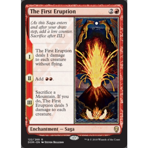The First Eruption FOIL - DOM