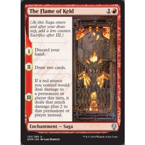 The Flame of Keld FOIL - DOM
