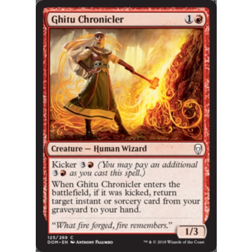 Ghitu Chronicler FOIL - DOM