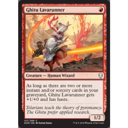 Ghitu Lavarunner FOIL - DOM