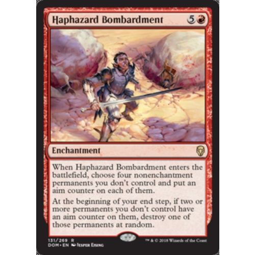 Haphazard Bombardment FOIL - DOM