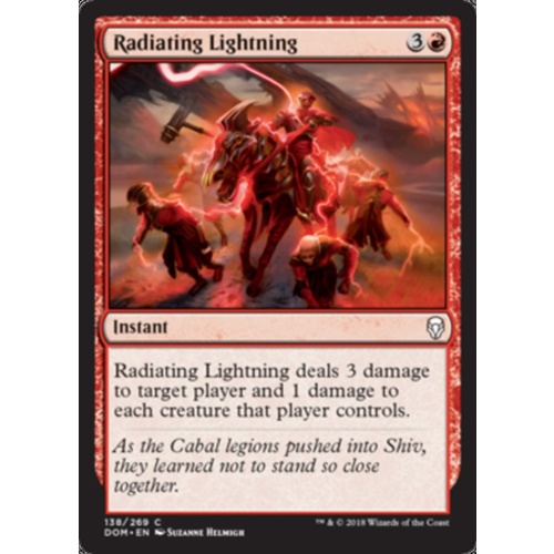 Radiating Lightning FOIL - DOM