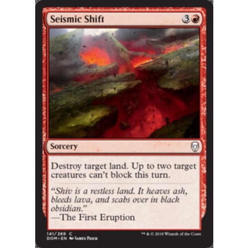 Seismic Shift FOIL - DOM