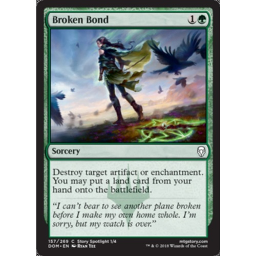 Broken Bond FOIL - DOM