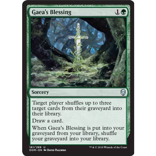 Gaea's Blessing FOIL - DOM
