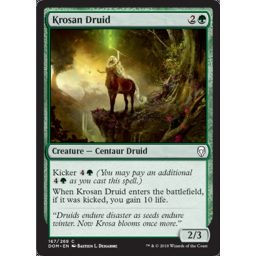 Krosan Druid FOIL - DOM