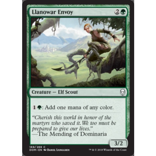 Llanowar Envoy FOIL - DOM