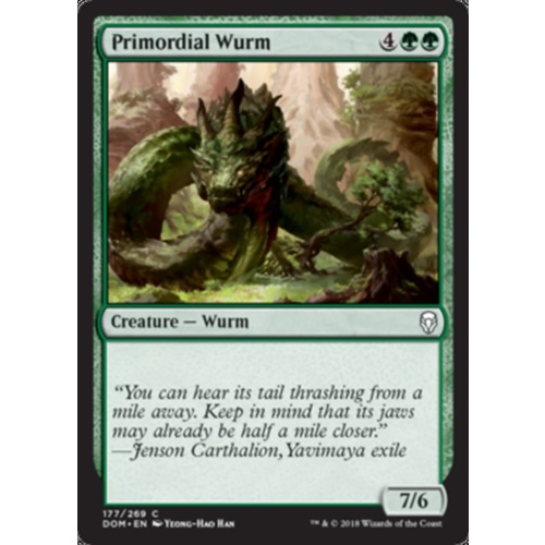Primordial Wurm FOIL - DOM